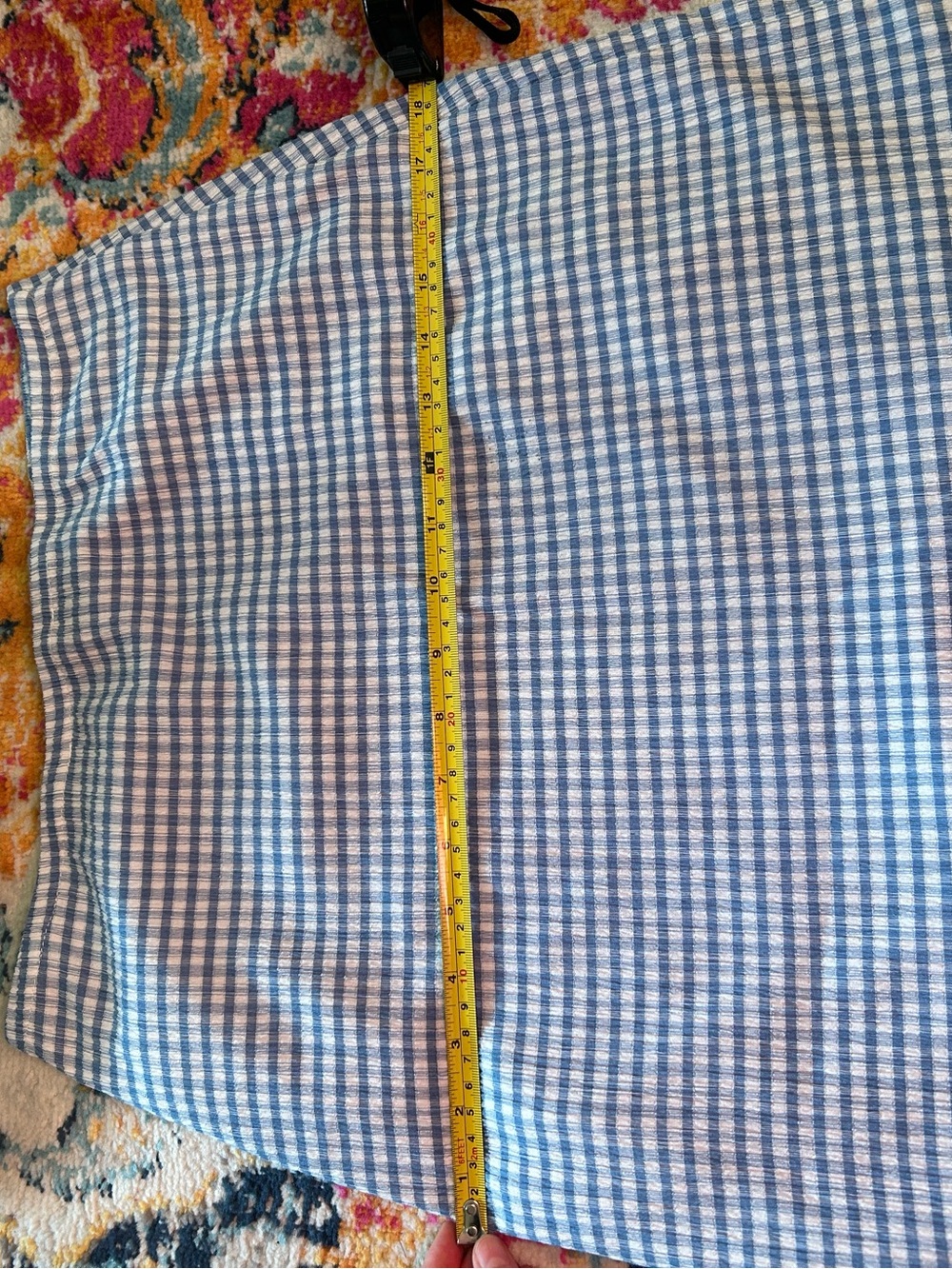 Lisa Says Gah Blue Gingham Set - Picture 8 of 12